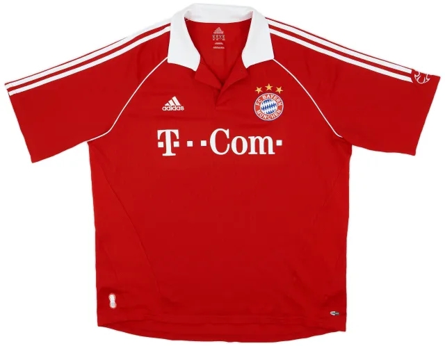 adidas 2005-06 Bayern Munich Home Shirt - 9/10 - (XXL)