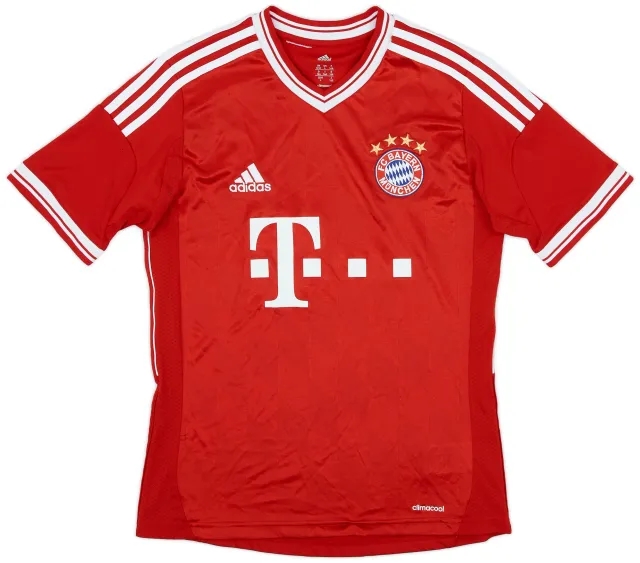 adidas 2013-14 Bayern Munich Home Shirt - 6/10 - (L.Boys)