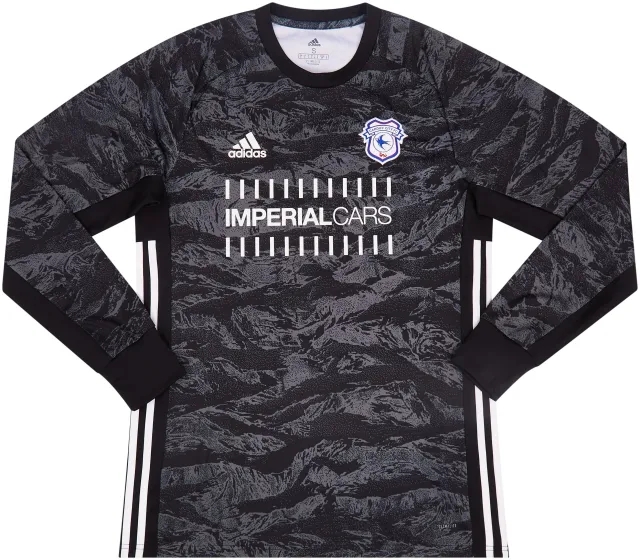 adidas 2019-20 Cardiff Youth Issue GK Shirt #1 - 5/10 - (S)
