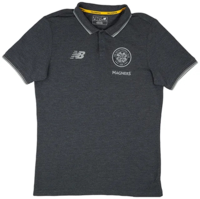 2019-20 Celtic New Balance Polo Shirt - 9/10 - (M)