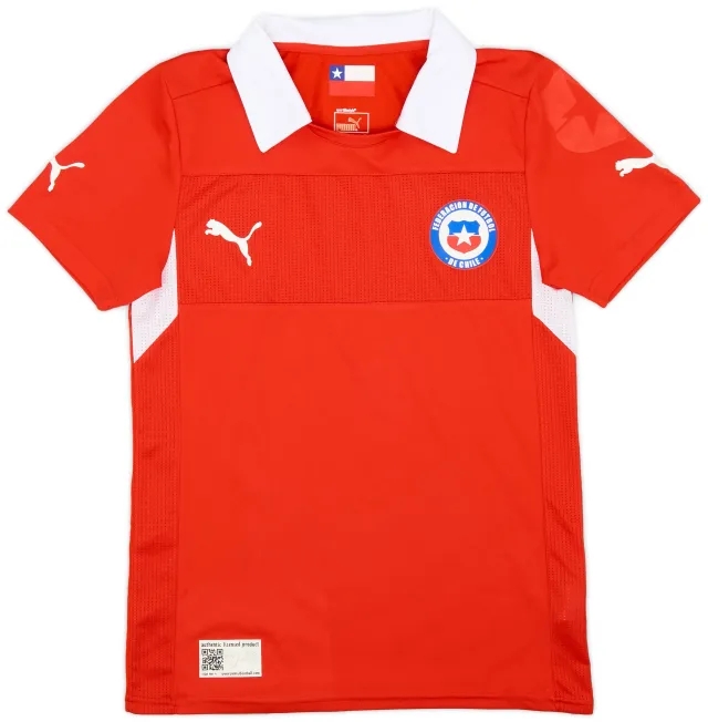 Puma 2012-14 Chile Home Shirt - 8/10 - (M)