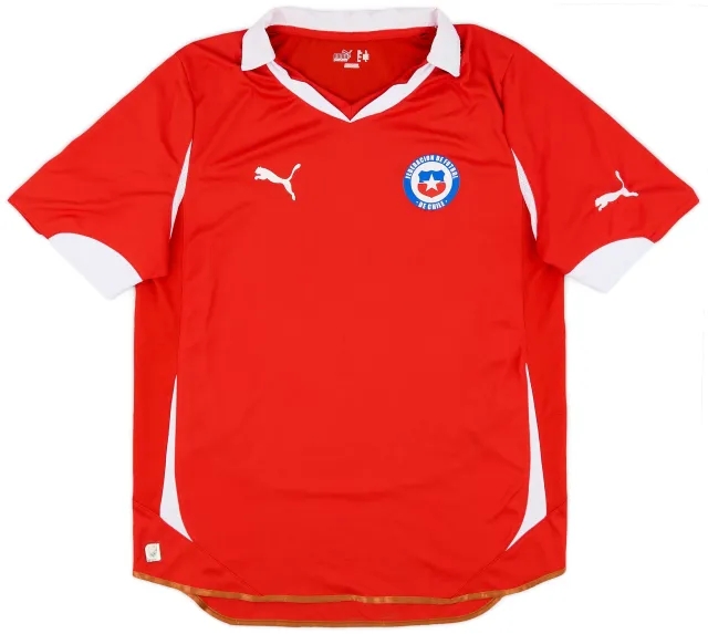 Puma 2011-12 Chile Home Shirt - 9/10 - (L)