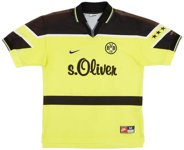 Nike 1997-98 Borussia Dortmund Home Shirt - 6/10 - (M)
