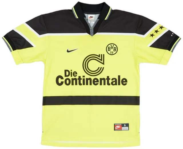 Nike 1997-98 Borussia Dortmund Home Shirt #6 - 8/10 - (S)