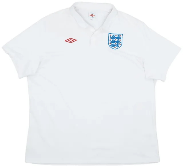 Umbro 2009-10 England Home Shirt - 8/10 - (3XL)