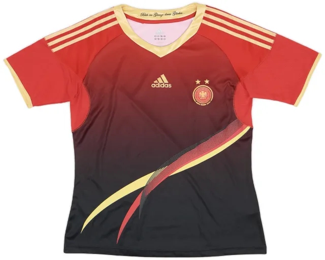 adidas 2011-12 Germany Women's Player Issue Away Shirt - 9/10 - (Women's L)