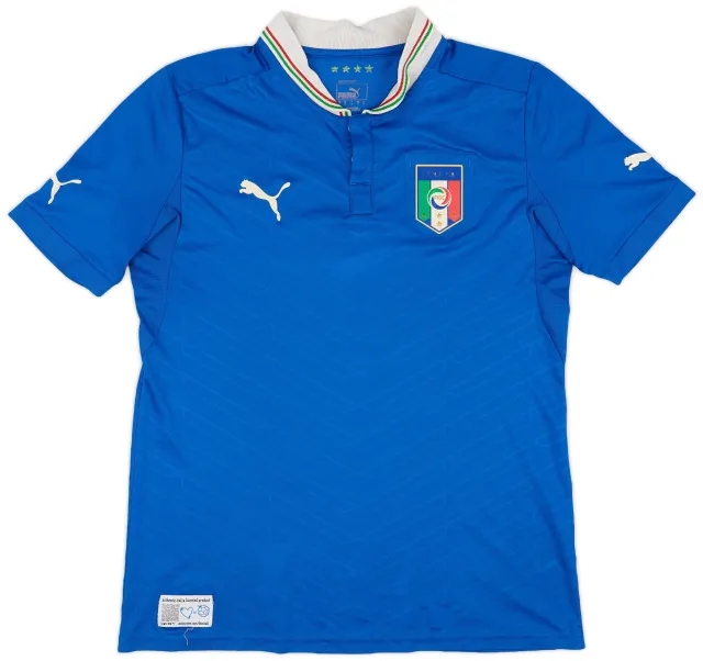 Puma 2012-13 Italy Home Shirt - 6/10 - (M)