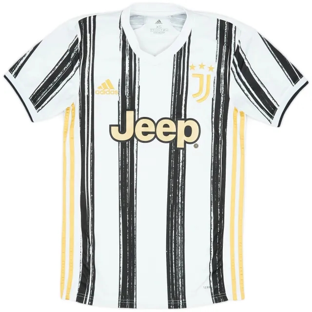 adidas 2020-21 Juventus Home Shirt - 9/10 - (XS)