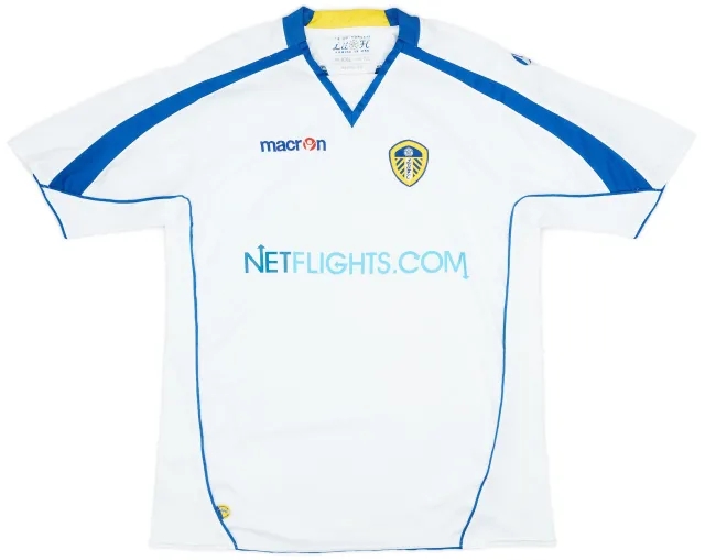 Macron 2008-09 Leeds United Home Shirt - 8/10 - (XL)