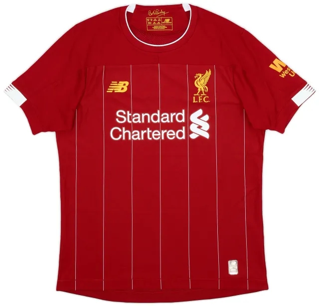 NewBalance 2019-20 Liverpool Home Shirt - 9/10 - (XL.Boys)