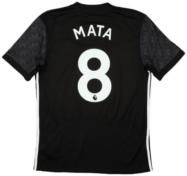 adidas 2017-18 Manchester United Away Shirt Mata #8 - 7/10 - (M)