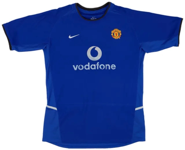 Nike 2002-03 Manchester United Third Shirt - 9/10 - (XL.Boys)