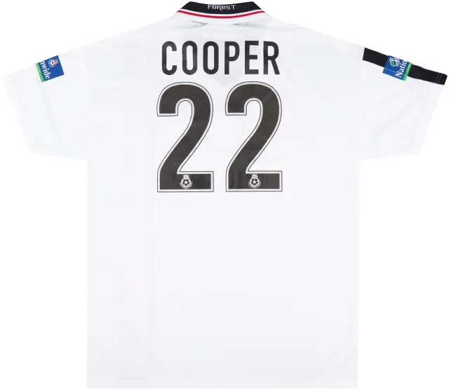 Umbro 1999-00 Nottingham Forest Match Issue Third Shirt Cooper #22