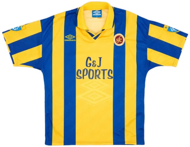 Umbro 1995-96 Stenhousemuir Away Shirt - 9/10 - (M)