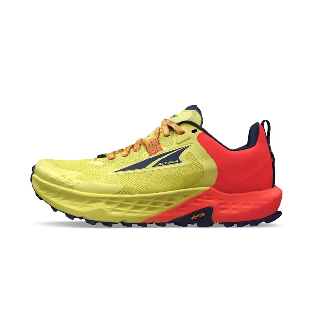 Altra Timp 5 Trail Running Shoe Women - Neon Yellow, Coral