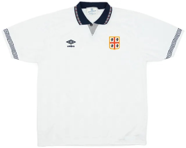 Umbro 1990-92 Cagliari Away Shirt - 9/10 - (L)