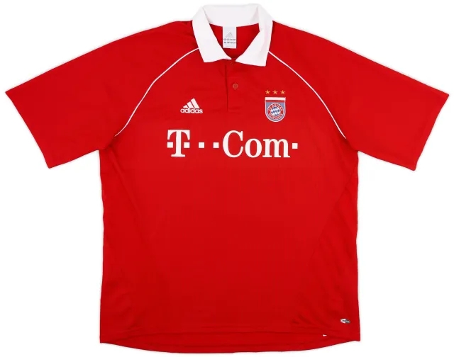 adidas 2005-06 Bayern Munich Home Shirt - 10/10 - (XL)