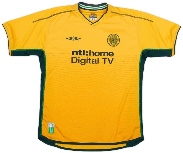 Umbro 2002-03 Celtic Away Shirt - 5/10 - (L)