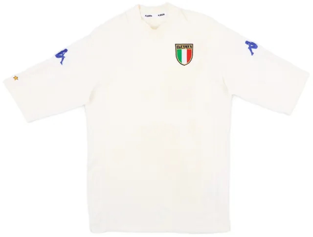 Kappa 2000-01 Italy Away Shirt - 4/10 - (S)