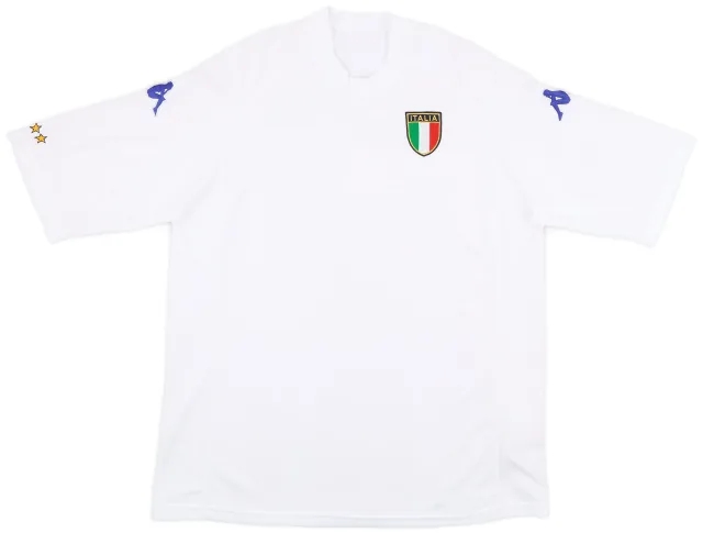 Kappa 2000-01 Italy Away Shirt - 8/10 - (XXL)