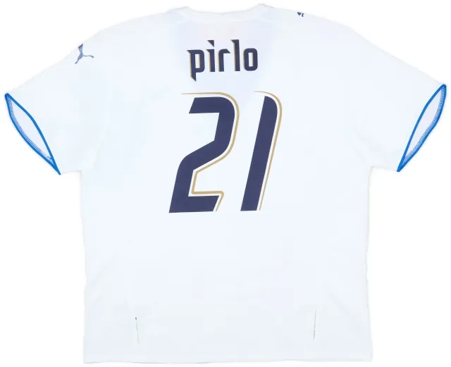 Puma 2006 Italy Away Shirt Pirlo #21 (XXL)
