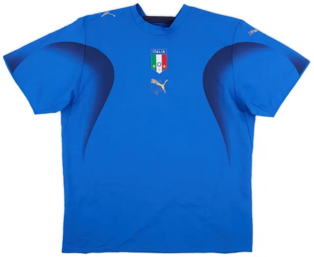 Puma 2006 Italy Home Shirt - 5/10 - (XL)