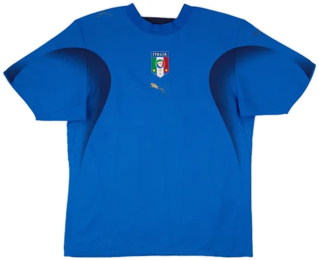 Puma 2006 Italy Home Shirt - 4/10 - (M)