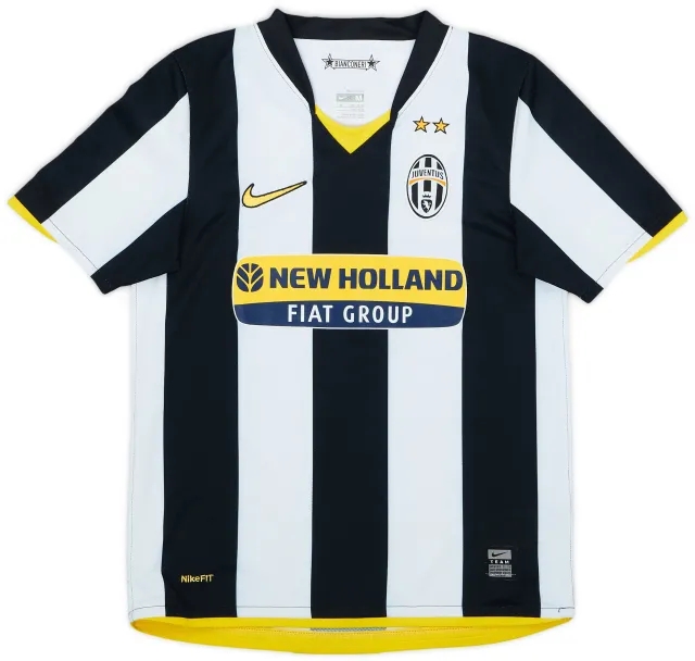 Nike 2008-09 Juventus Home Shirt - 9/10 - (M.Boys)