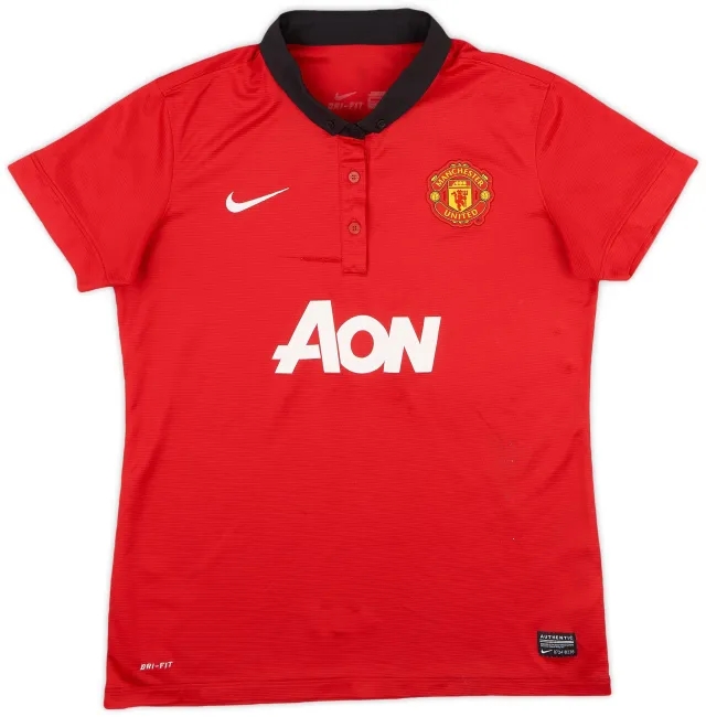 Nike 2013-14 Manchester United Home Shirt - 7/10 - (Women's M)