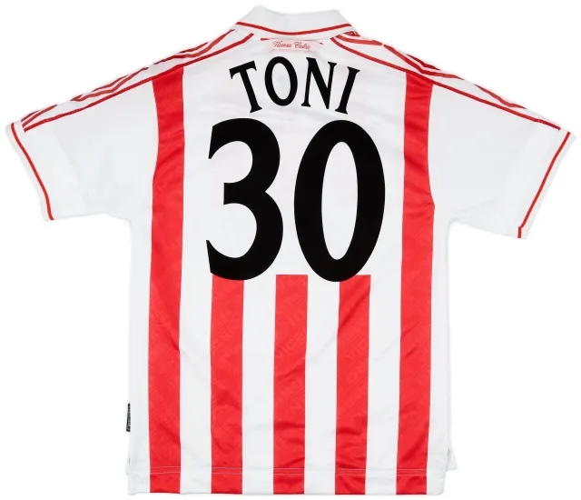 Umbro 2000-01 Vicenza Home Shirt Toni #30 - 10/10 - (S)