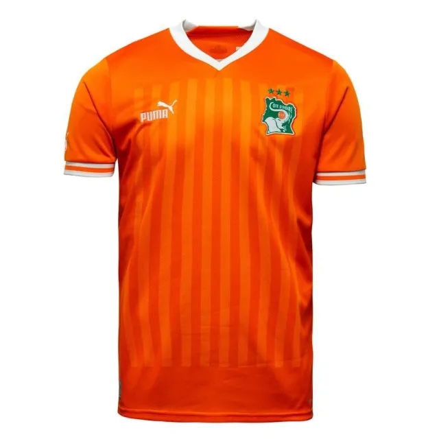 Puma Ivory Coast Mens SS Home Shirt 2023