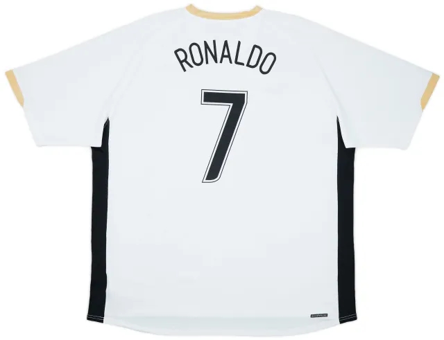 Nike 2006-08 Manchester United Away Shirt - 6/10 - (M.Boys)