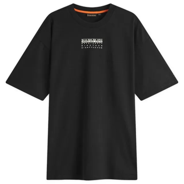 Napapijri S-Premium Ss Tee Men Shortsleeves Black
