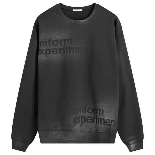 Uniform Experiment Men's Fade Sweatshirt Black