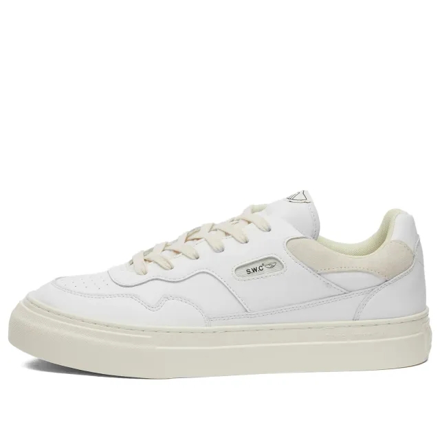Stepney Workers Club Men's Pearl S-Stike Leather Sneaker White/Putty