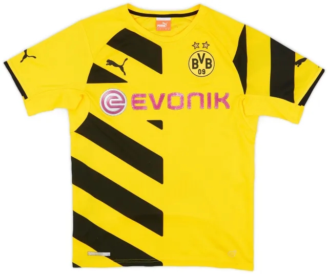 Puma 2014-15 Borussia Dortmund Home Shirt - 5/10 - (S)