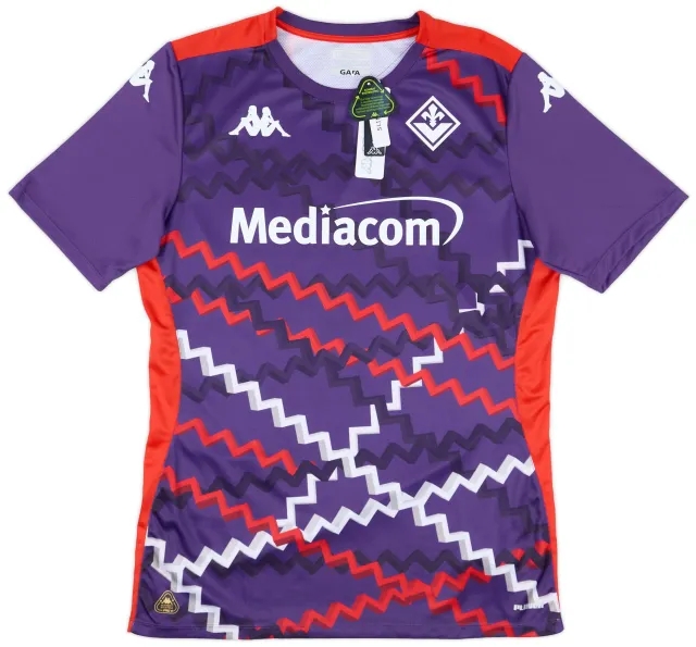2024-25 Fiorentina Kappa Pre-Match Shirt (M)