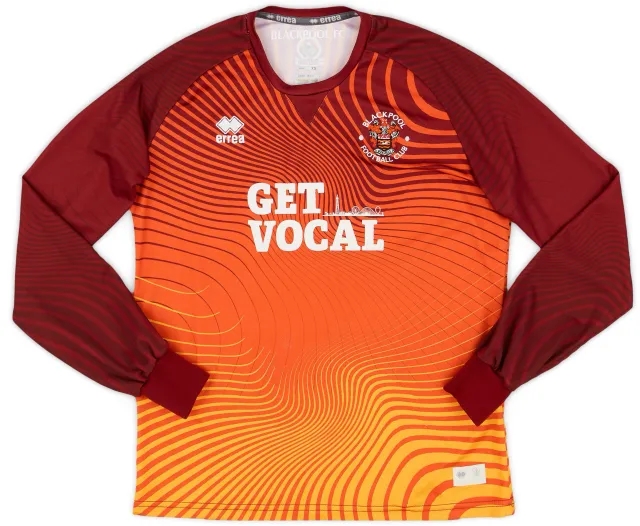 Errea 2019-20 Blackpool Away GK Shirt - 7/10 - (XS)
