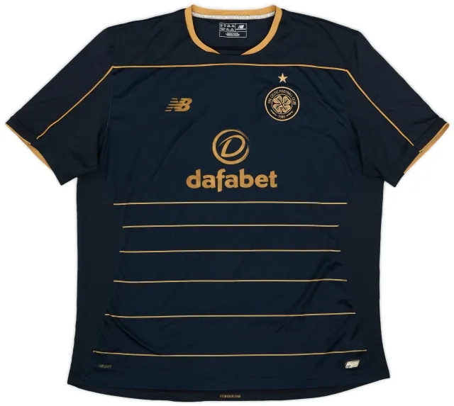 NewBalance 2016-17 Celtic Away Shirt - 8/10 - (XXL)