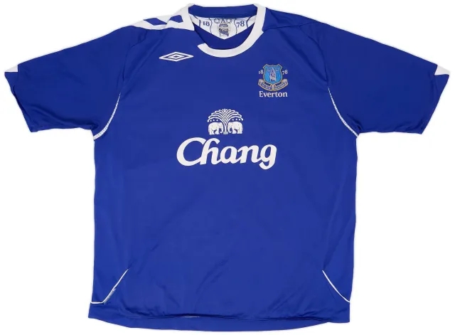 Umbro 2006-07 Everton Home Shirt - 7/10 - (L)