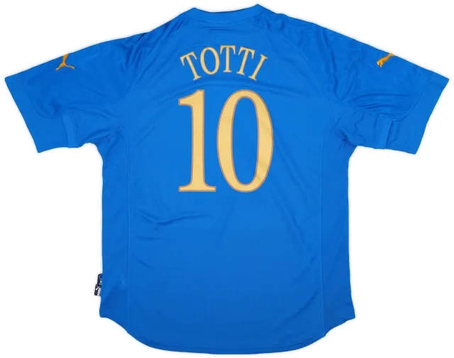 Puma 2004-06 Italy Home Shirt Totti #10 (XXL)