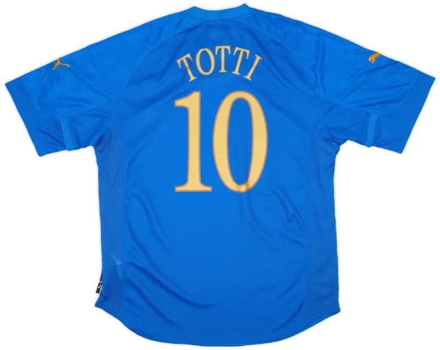 Puma 2004-06 Italy Home Shirt Totti #10 (XXL)