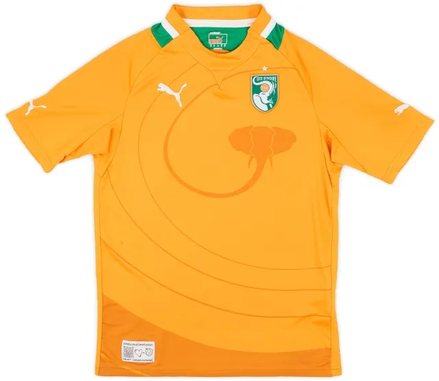 Puma 2011-13 Ivory Coast Home Shirt - 7/10 - (S)