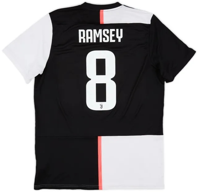 adidas 2019-20 Juventus Home Shirt Ramsey #8 - 6/10 - (XL)