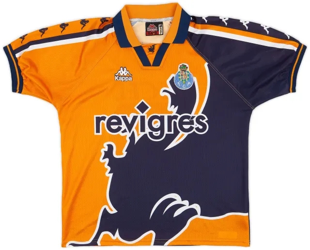 Kappa 1997-98 Porto Away Shirt - 8/10 - (M)