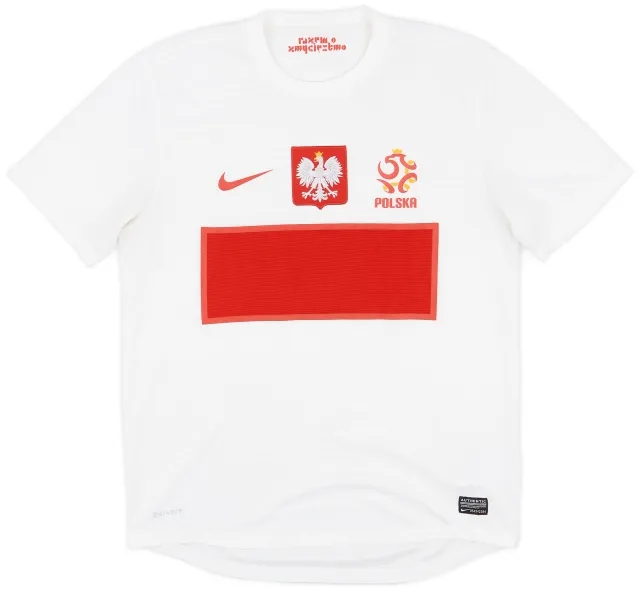 Nike 2012-13 Poland Home Shirt - 8/10 - (M)
