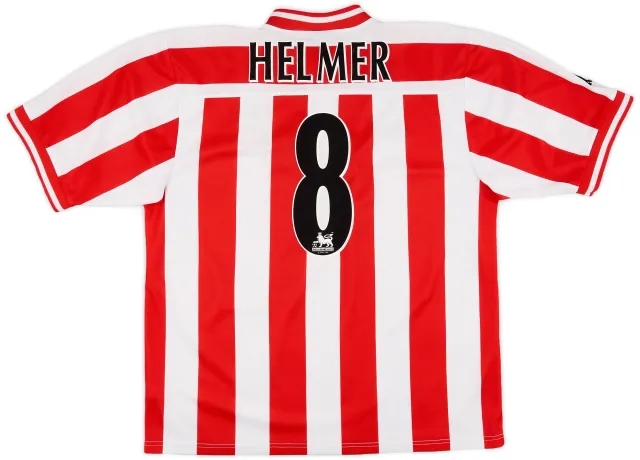 Asics 1999-00 Sunderland Home Shirt Helmer #8 - 8/10 - (XL)
