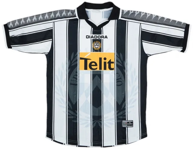 Diadora 1999-00 Udinese Home Shirt - 8/10 - (L)