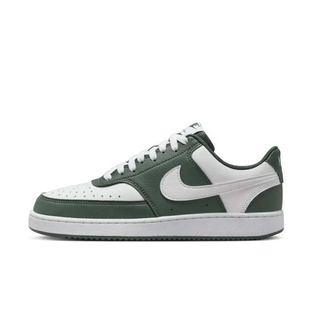 Nike Court Vision Low  in White & Green