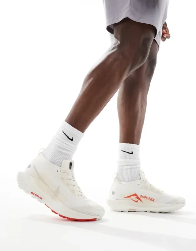 Nike Running Reactx Pegasus Trail 5 Gore-Tex Trainers In White